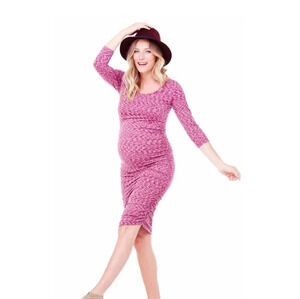 Ingrid & Isabel maternity pleated dress